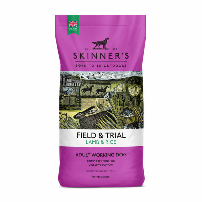 Skinners Field & Trial Lamb & Rice - Various Sizes