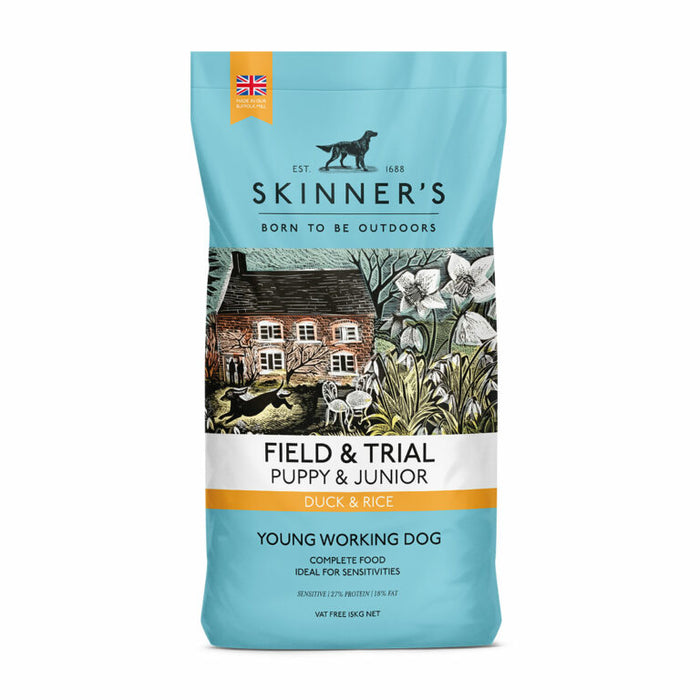 Skinners Field & Trial Puppy Duck & Rice -Various Sizes