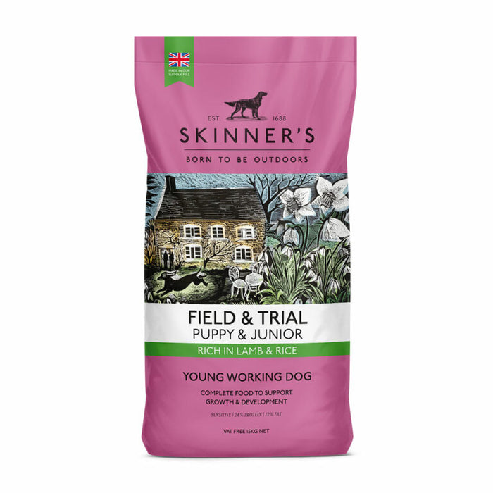 Skinners Field & Trial Puppy Lamb & Rice -Various Sizes