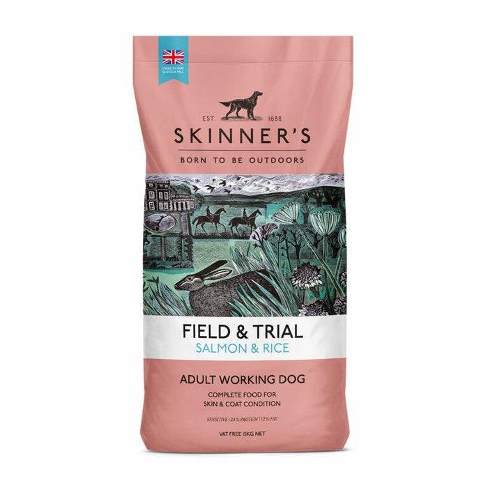 Skinners Field & Trial Salmon & Rice -Various Sizes - MAY SPECIAL OFFER - 8% OFF
