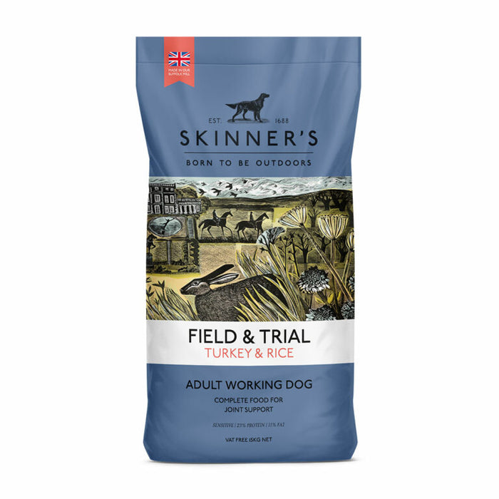 Skinners Field & Trial Turkey & Rice - Various Sizes