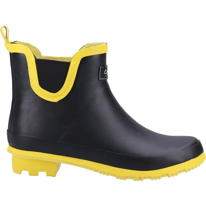 Blakney Waterproof Ankle Boot - Black / Yellow
