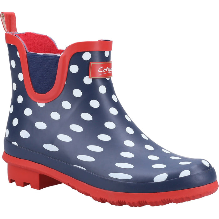 Blakney Waterproof Ankle Boot - Blue / Red