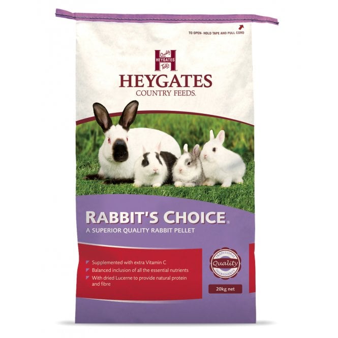 Heygates Rabbit's Choice Pellets Rabbit Feed - 20 kg