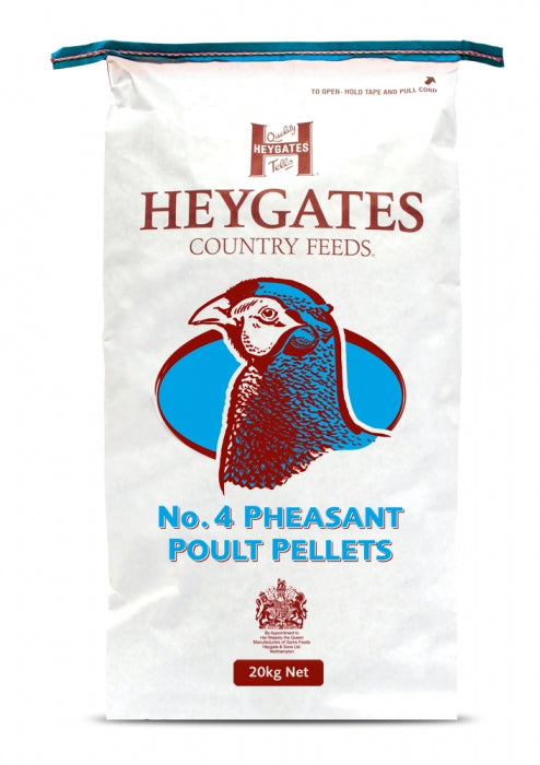 Heygates Pheasant No.4 Poult + Coccid - 20 kg