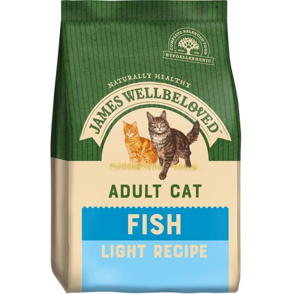 James Wellbeloved Fish & Rice Light Adult Cat Dry Food