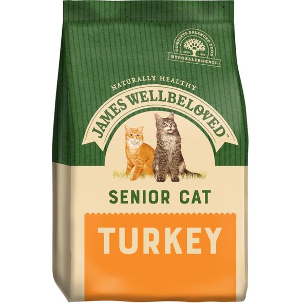 James Wellbeloved Turkey & Rice Dry Cat Food - Various Sizes - MAY SPECIAL OFFER - 27% OFF